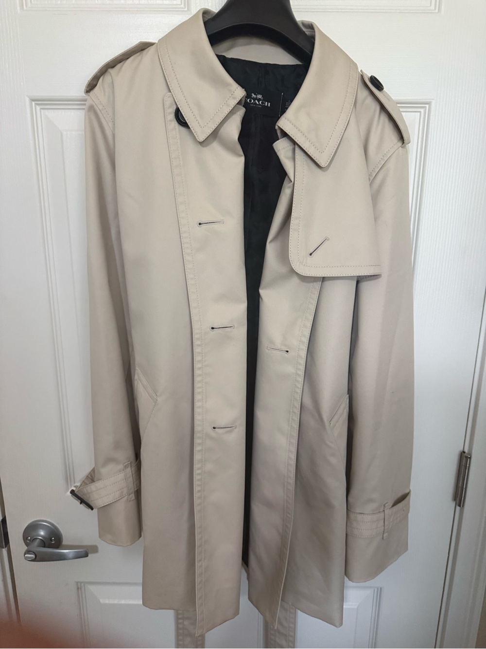 Coach women’s Beige Trench Coat